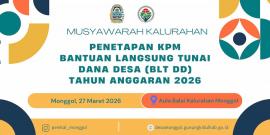 MUSKAL BLTDD TA 2026 KALURAHAN MONGGOL